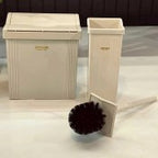 2-Pcs Dustbin with Brush (1822) by Limon