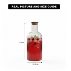 1.4 Liter Glass Carafe with Wooden Lid (2355) by Limon