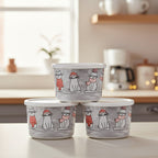 Mini Printed Glass Storage Bowl 190ml (2068) by Limon