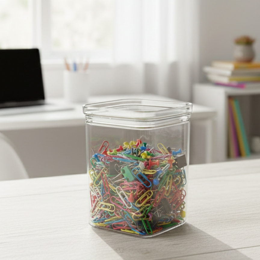 RoyalVault Stackable Airtight Storage Jar by Limon Main image