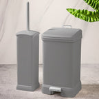 EdgeClean Rectangle Dustbin & Brush Set (1923) by Limon