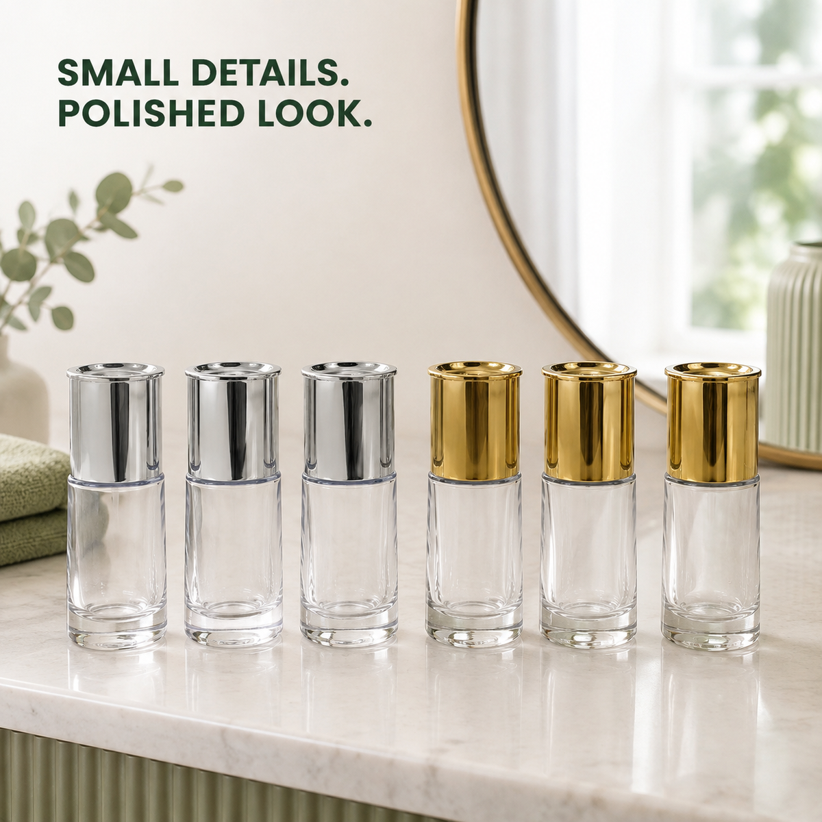 24-Piece Dual-Finish Salt Shaker Set (1516) by Limon
