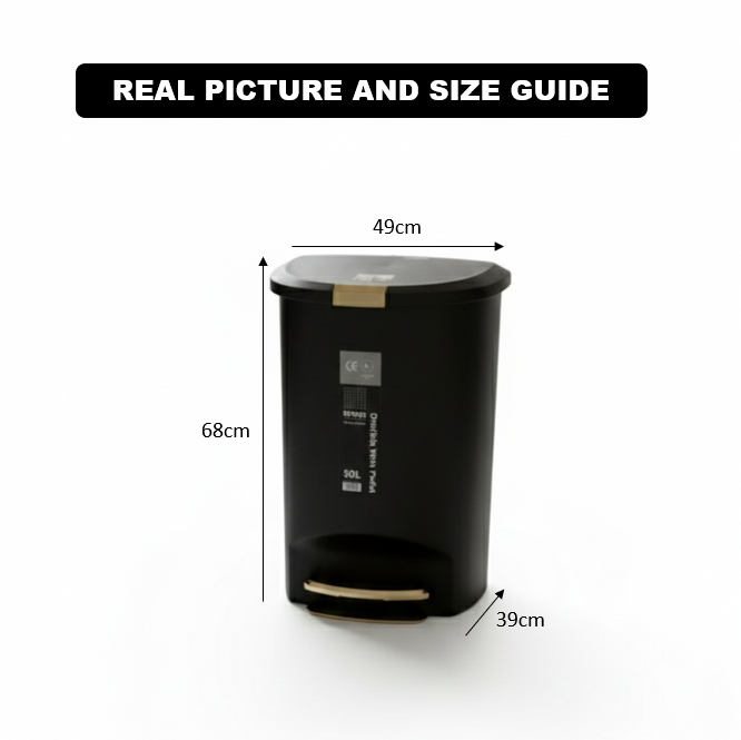 HomeMax 50L Pedal Dustbin (1913) by Limon