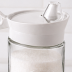 Rustic Design Glass Sugar Dispenser (1882) by Limon