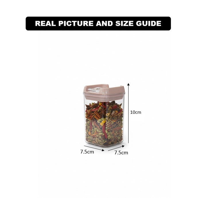 Multi-Use Square Airtight Jar by Limon
