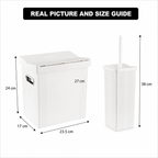 2-Pcs Dustbin with Brush (1822) by Limon