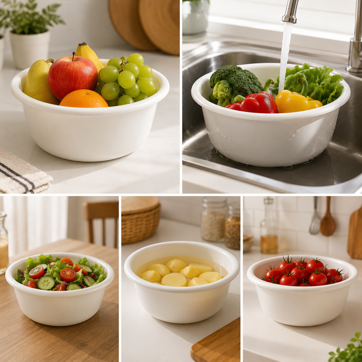Multi-Use Round Bowl by (1048) by Limon