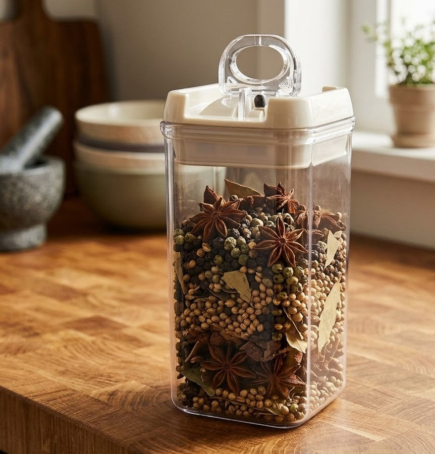 Multi-Use Square Airtight Jar by Limon Secondary image