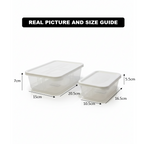 FrostVault 3-Pcs Freezer Storage Boxes by Limon