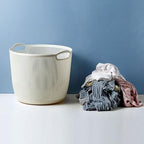 Round Flexi Laundry Basket with Handles (2138) by Limon