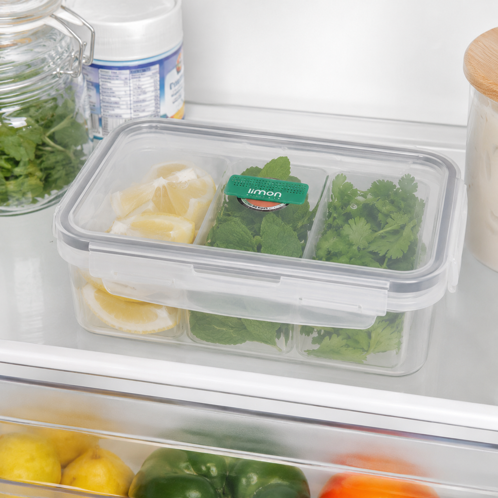 Multi-Compartment Airtight Food Container by Limon