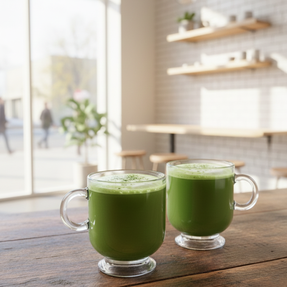 BaristaPrime 6‑Pcs Glass Tea Cup Set (2484) by Limon