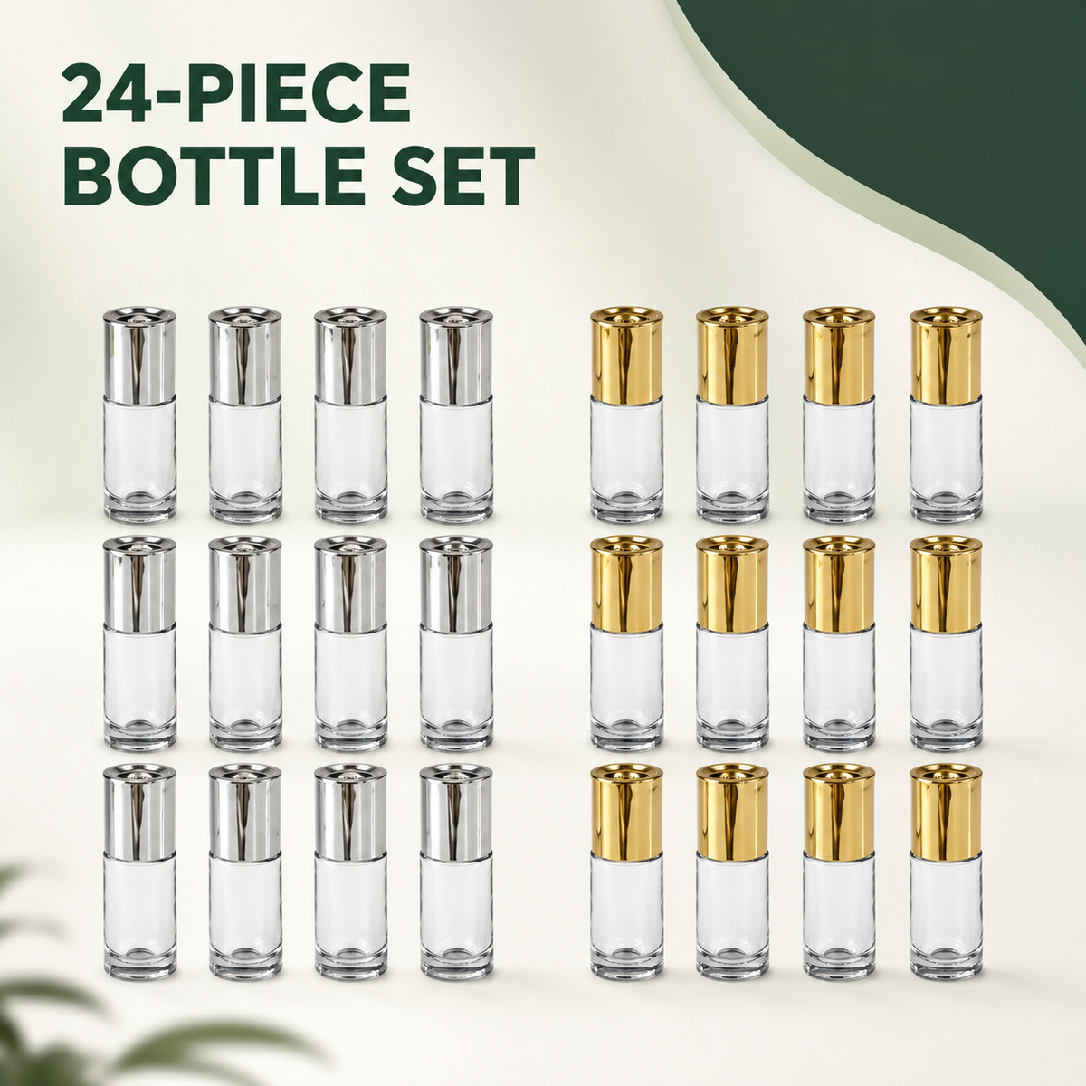 24-Piece Dual-Finish Salt Shaker Set (1516) by Limon Main image