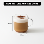 TeaLuxe 6‑Pcs Glass Tea Cup Set (2481) by Limon