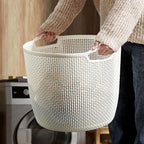 Round Flexi Laundry Basket with Handles (2138) by Limon