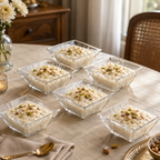 6-Pcs Serving Glass Bowl Set (2087) by Limon
