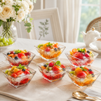 6-Pcs Serving Glass Bowl Set (2087) by Limon