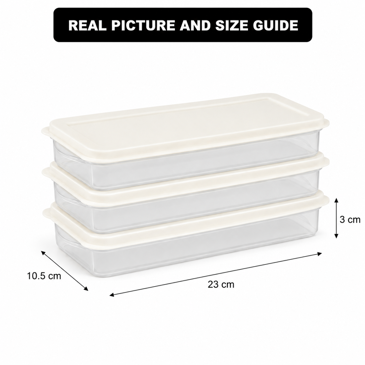 3Pcs Freezer Boxes by Limon