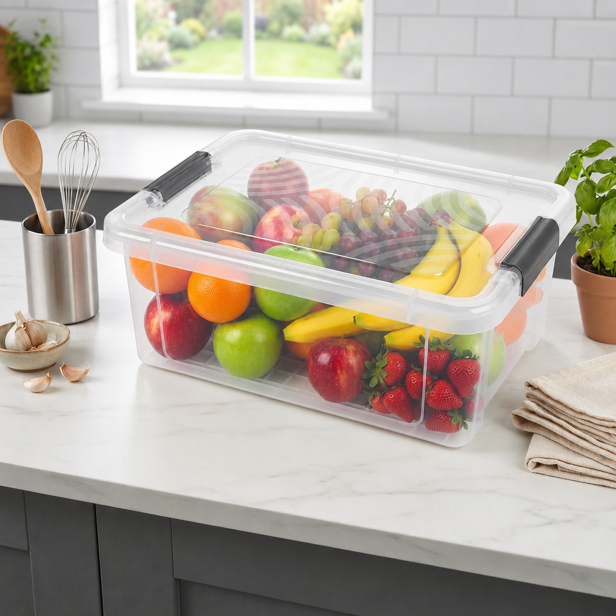 Multiuse Lockable Storage Box by Limon