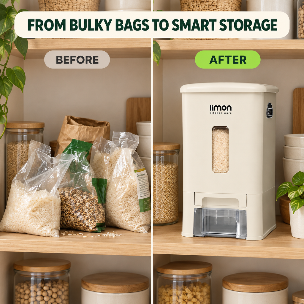 GrainFlow Multiuse Storage & Dispenser (1606) by Limon