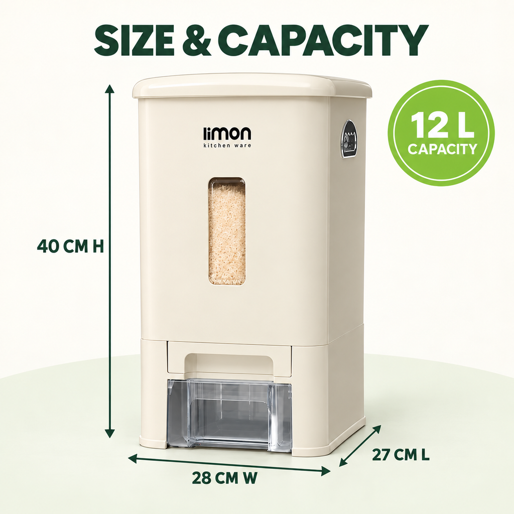 GrainFlow Multiuse Storage & Dispenser (1606) by Limon