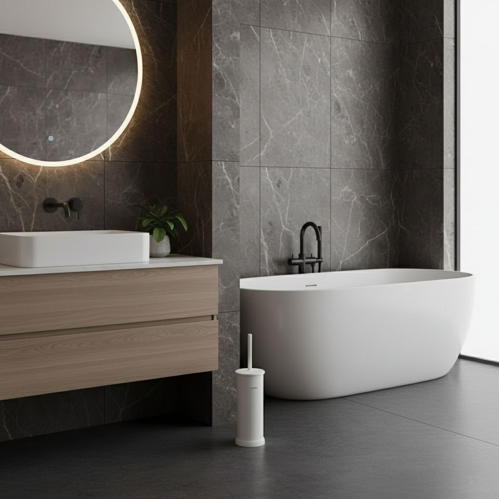Toilet Brush with Holder (1368) by Limon