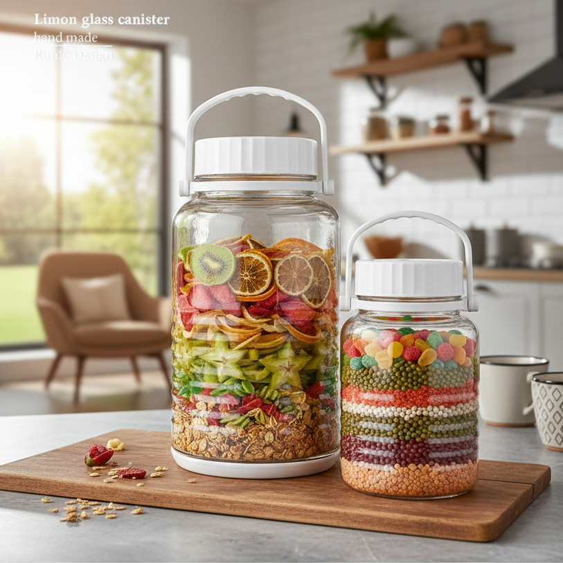 CanisterPro – Sturdy Airtight Glass Canister by Limon