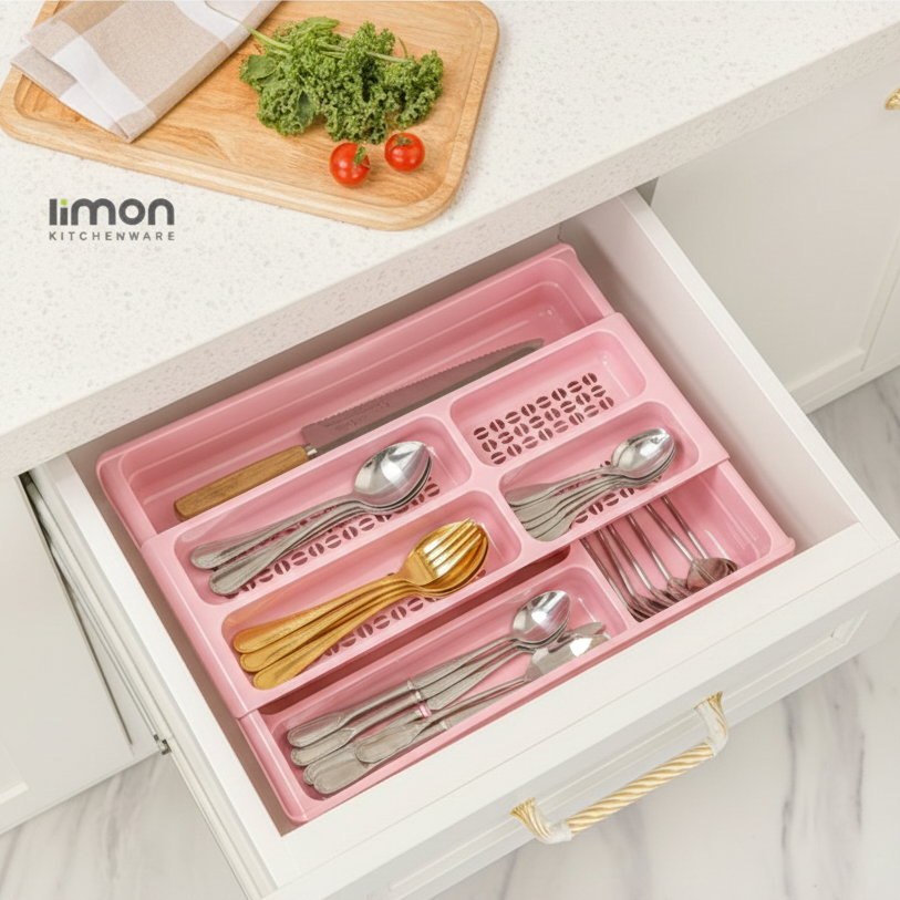 2 Layer Cutlery Holder (67035) by Limon