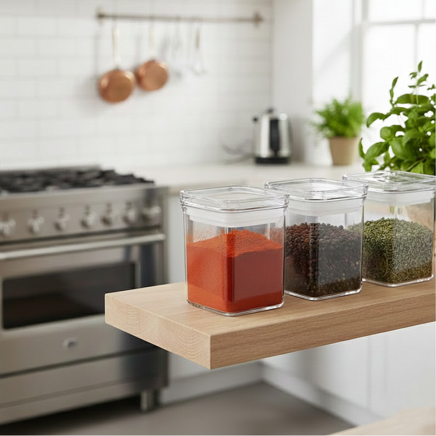 Airtight Stackable Storage Jar 270ML (1949) by Limon