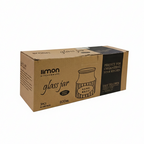 3-Pcs 800ml Home Made Glass Jars Set with Airight Lids (2263) by Limon