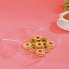 CrystalVault Glass Snacks Box (2154) By Limon