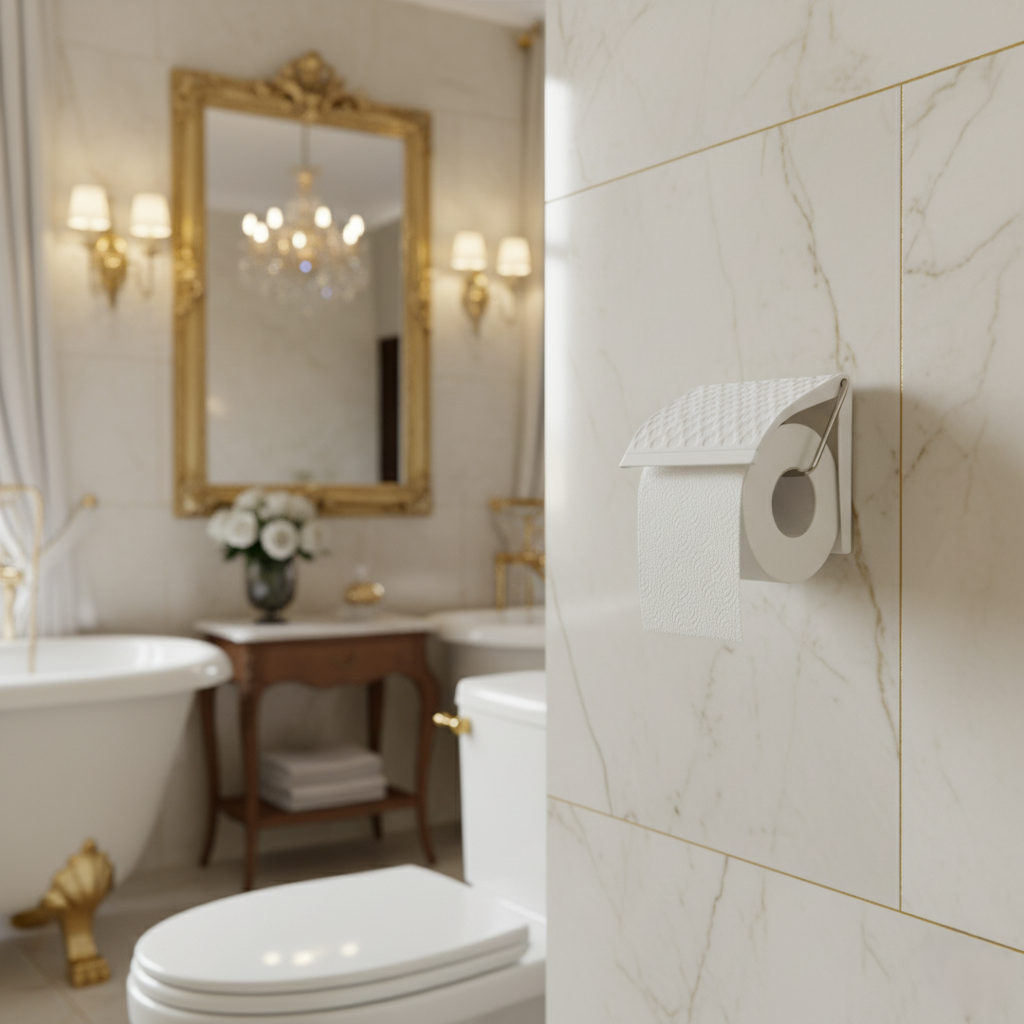 Classic Toilet Roll Holder (1678) by Limon