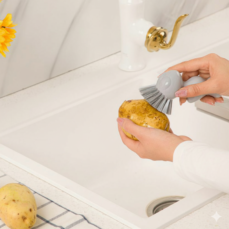 PureWash Fruit & Veg Brush (206035) by Limon