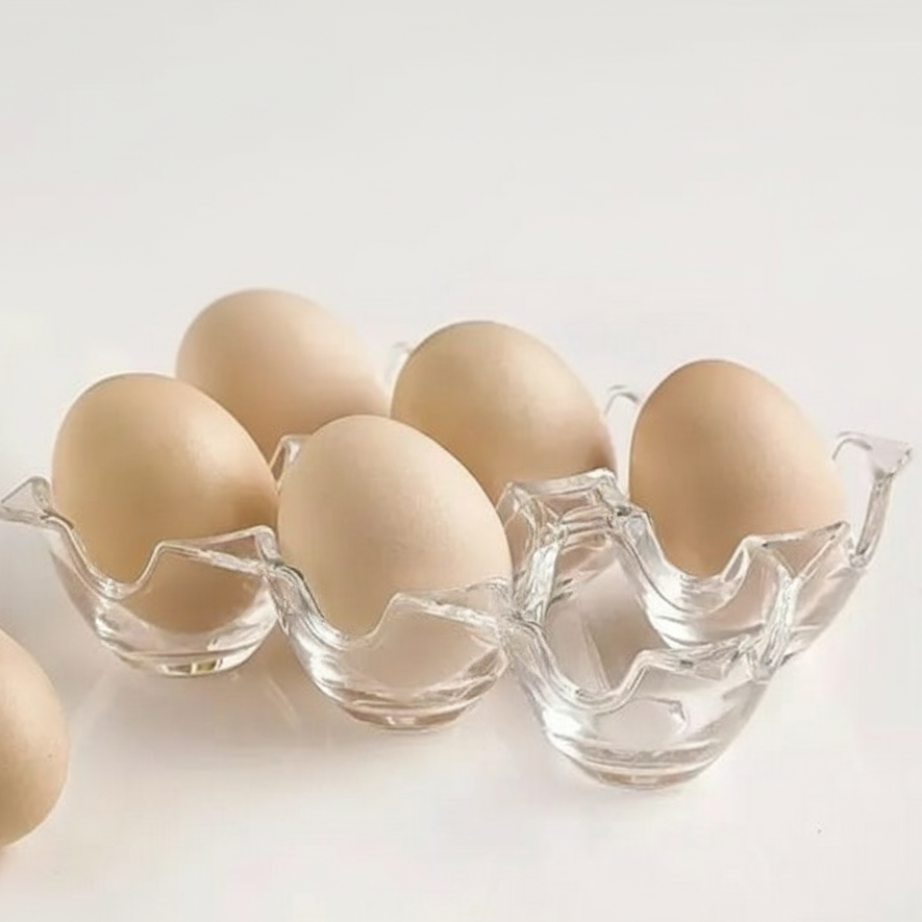 6-Grid Acrylic Eggs Storage (1832) by Limon