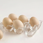 6-Grid Acrylic Eggs Storage (1832) by Limon