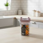 Multi-Use Square Airtight Jar 400ML (1744) by Limon