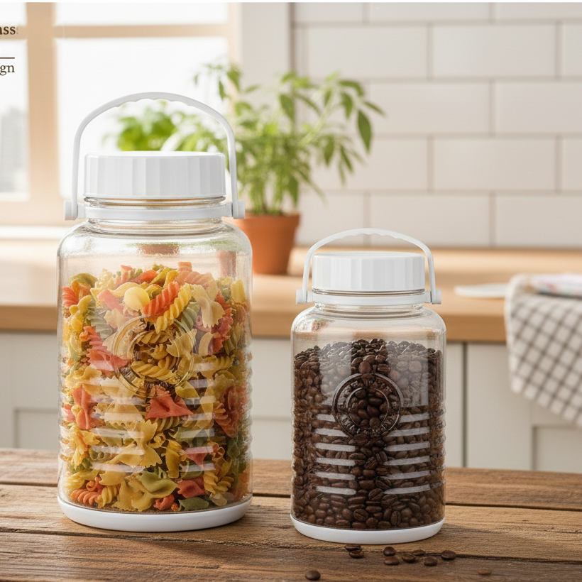 CanisterPro – Sturdy Airtight Glass Canister by Limon