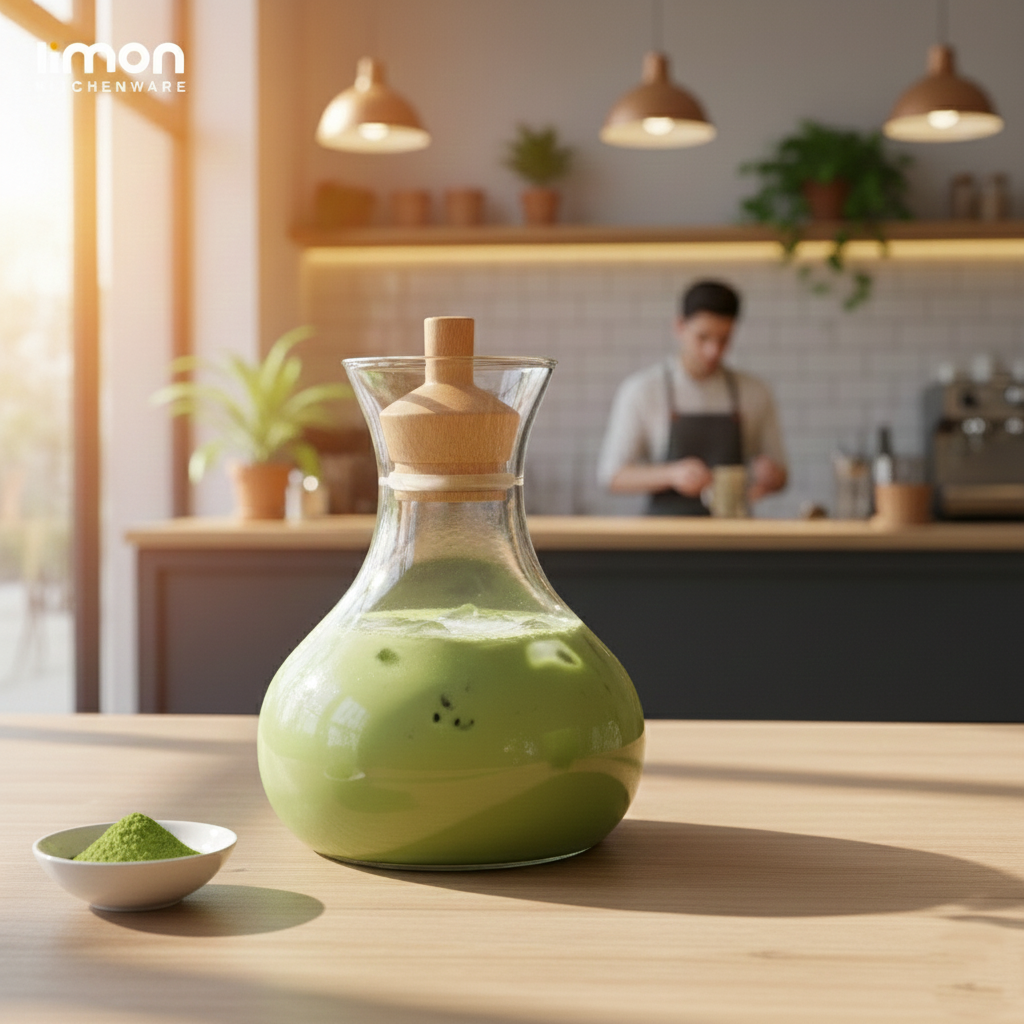 Glass Carafe 950ML (2268) by Limon