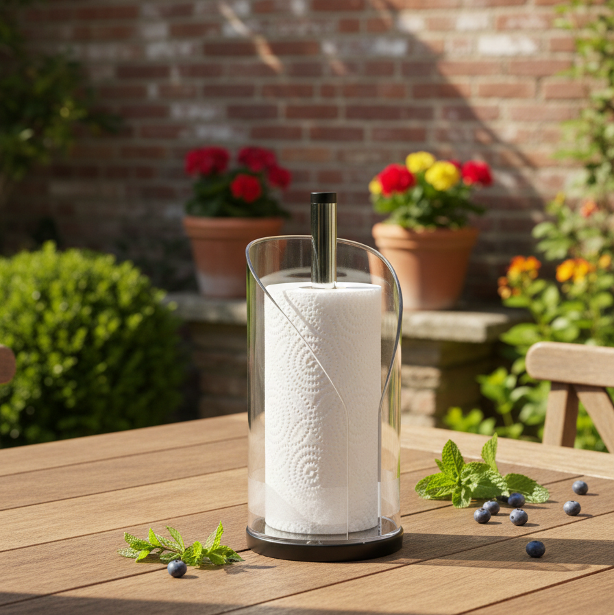 Kitchen Tissue Roll Holder (1977) by Limon