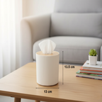 WoodAura Round Tissue Box (2370) by Limon