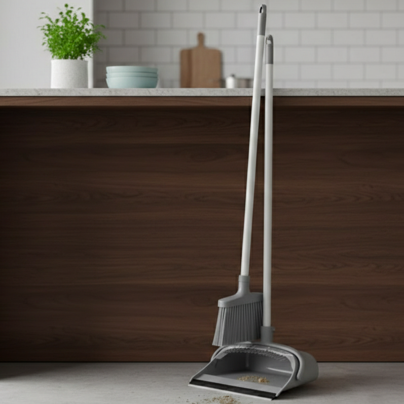 Broom & Dustbin Combo Set (2044) by Limon