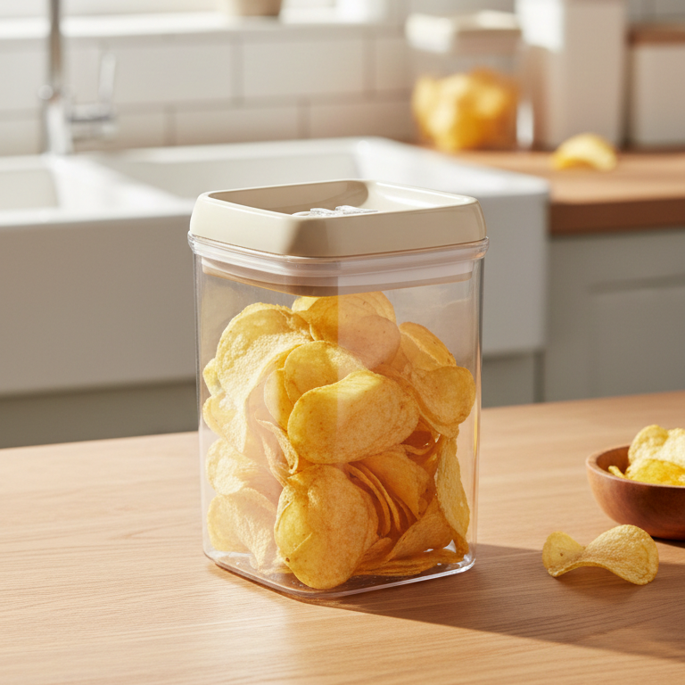 Multi-Use Square Airtight Jar by Limon