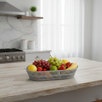 Multipurpose Oval Bamboo Basket by Limon