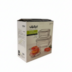 3‑Pcs Premium Square Glass Storage Set with Lids (2048) by Limon