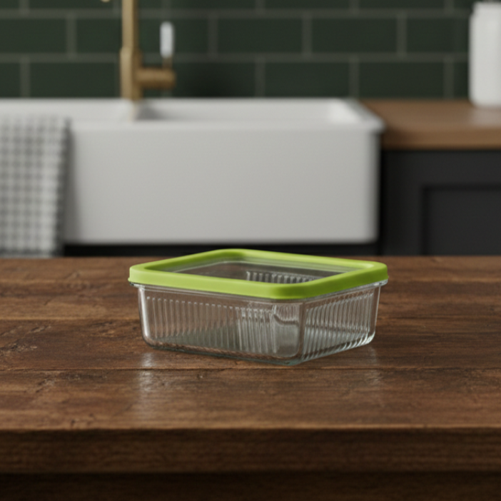 3-Pcs Unbreakable Glass Container Set (2100) by Limon