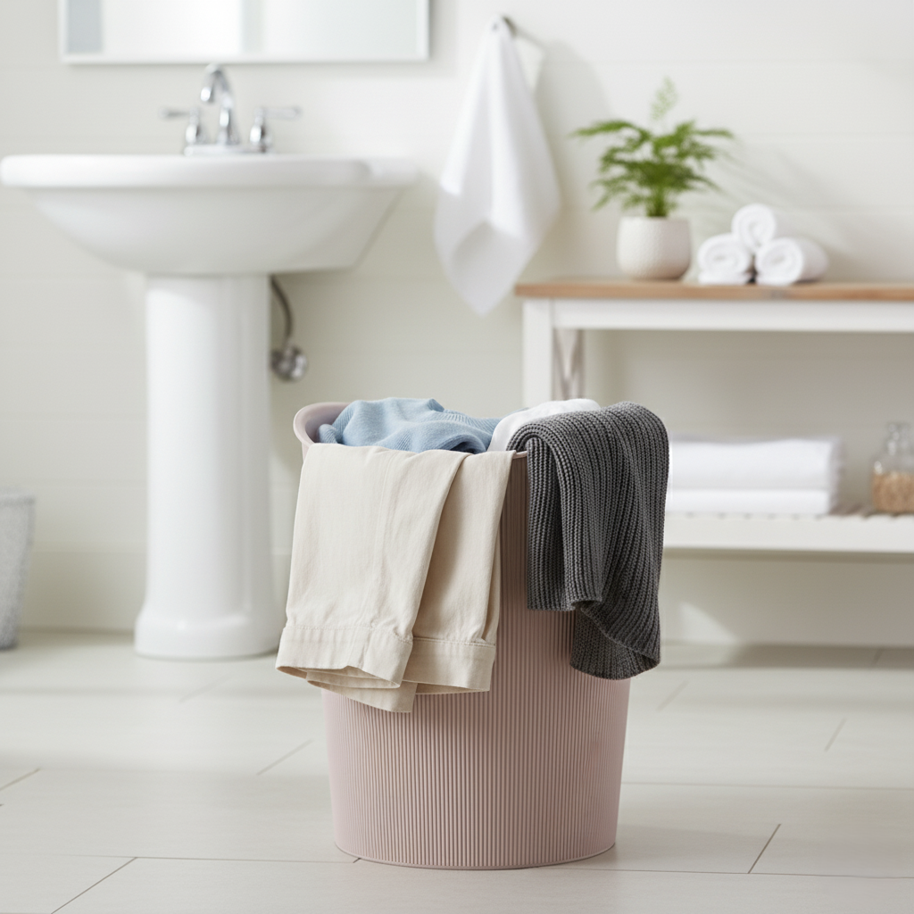 Fluted Waste Bin / Utility Basket by Limon
