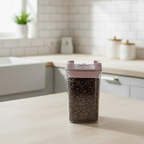 Multi-Use Square Airtight Jar 400ML (1744) by Limon