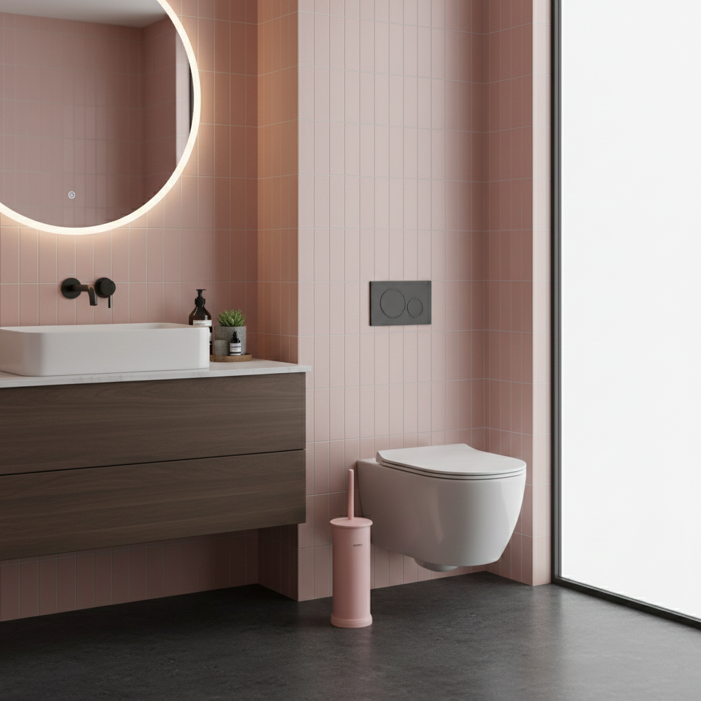 Toilet Brush with Holder (1368) by Limon