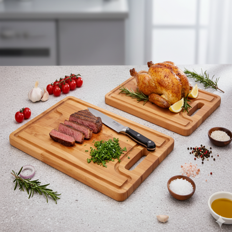 Beech Wood Cutting Board by Limon Main image