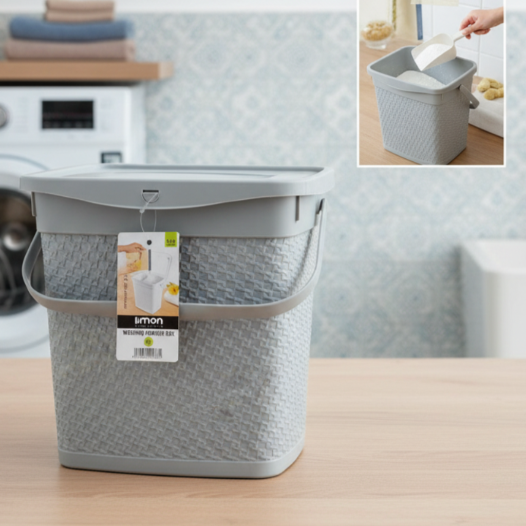 Surf & Multi-Use Basket with Lockable-Lid & Handle (2278) by Limon